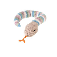 Rassel Schlange / gehäkelt Rassel Schlange / gehäkelt