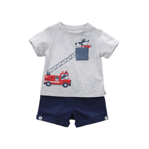 Baby Junge Sommer Set bibaboo.ch