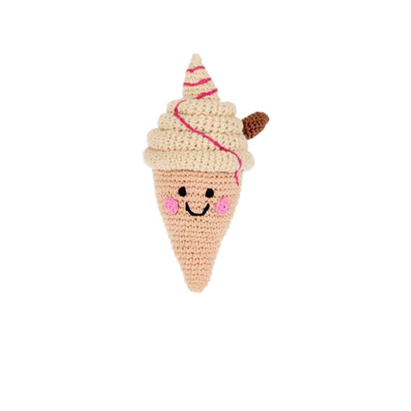 Rassel Eis 99 / gehäkelt