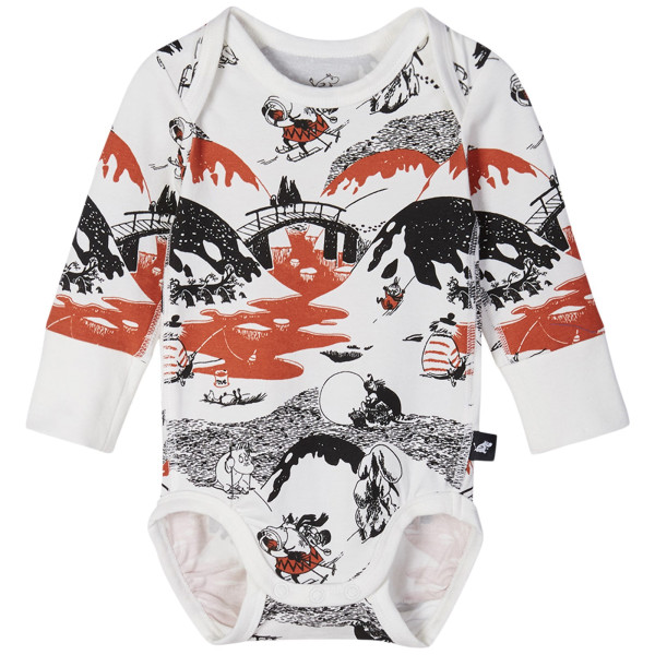Baby Body Moomin Snyggast Red brown mitwachsend 
