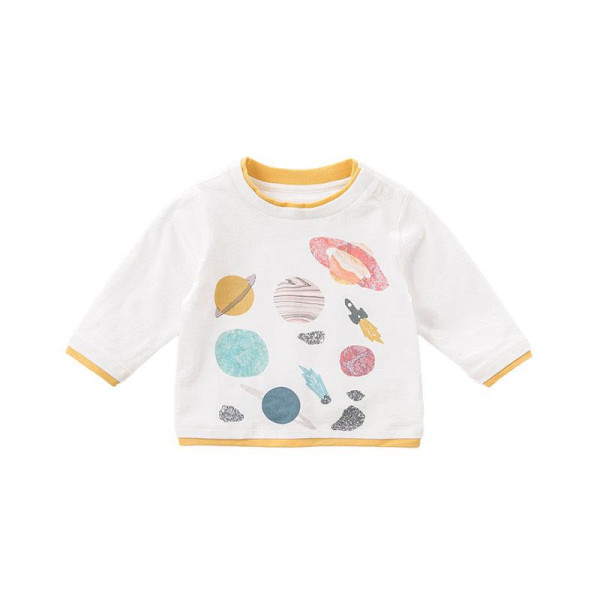 Langarmshirt Planeten Galaxis