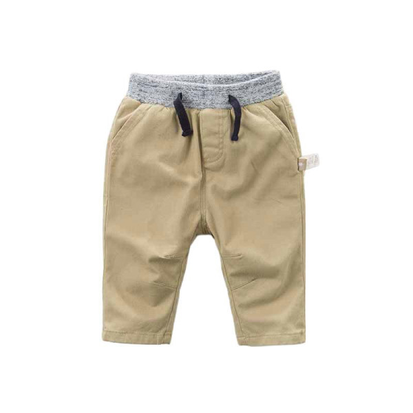 Stoffhose mit Softbund, Khaki