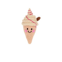 Rassel Eis 99 / gehäkelt Rassel Eis 99 / gehäkelt