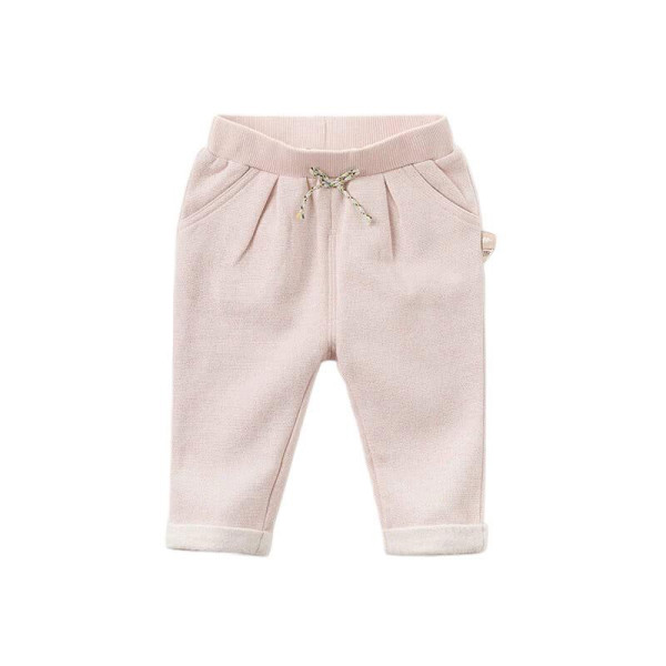 Stoffhose in zartrosa