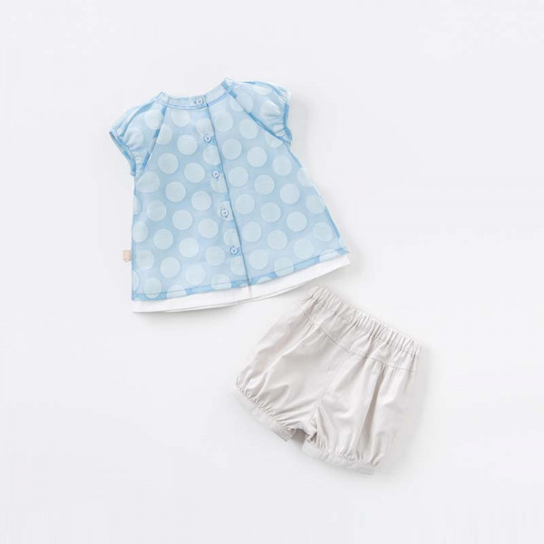 Baby Kleid und Bloomer Set